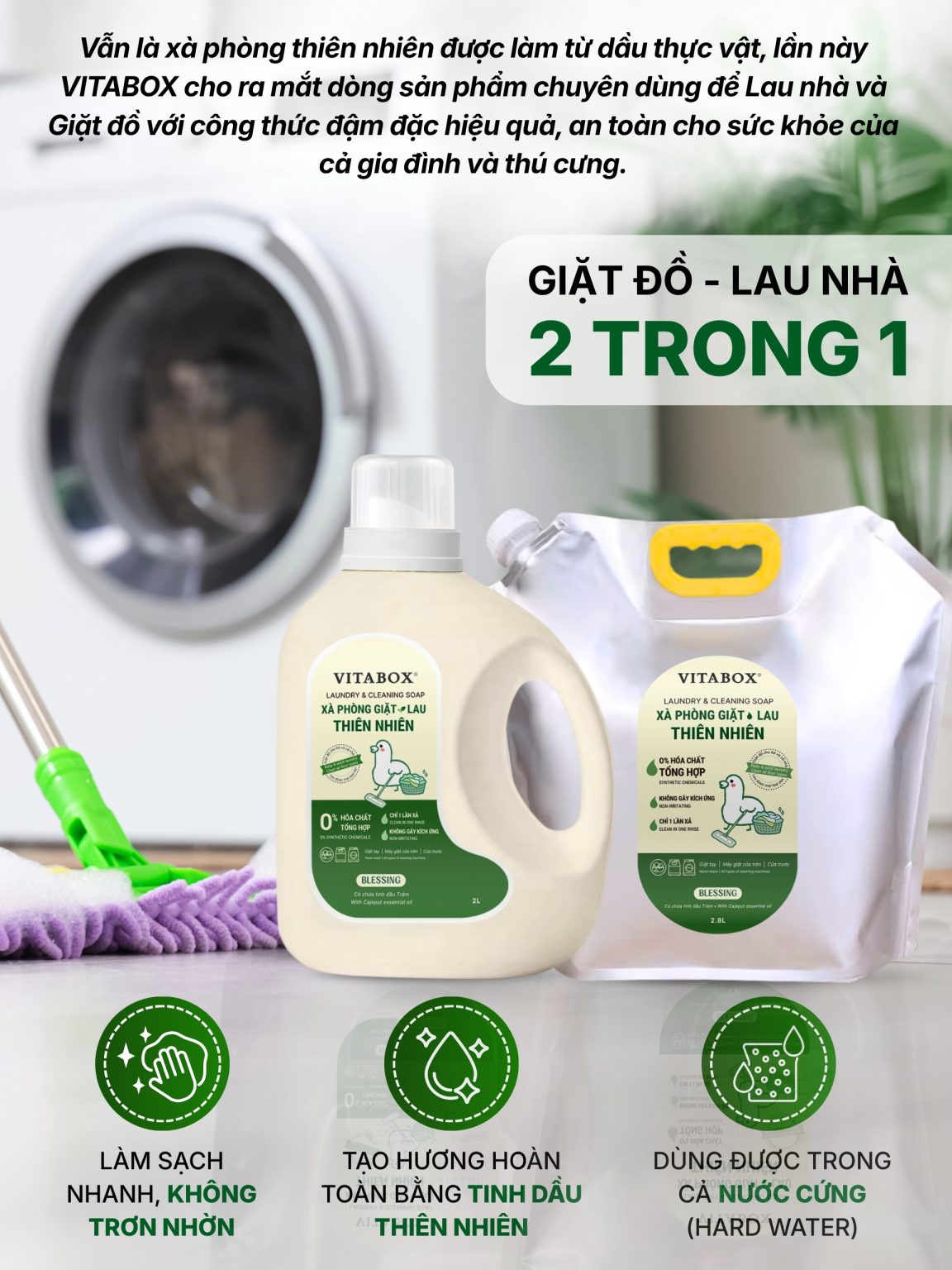 Xà phòng Giặt Lau