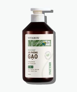 Sữa tắm thiên nhiên xà phòng Gạo 500mL - Breezing